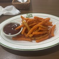 Sweet potato fries   at I AM SALAD in Hat Yai