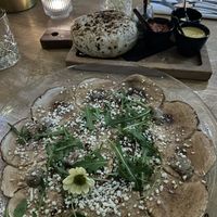 Portobello carpaccio   at Noemme in Den Bosch