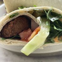 Falafal in wrap  at Bistro Tati in Turnhout