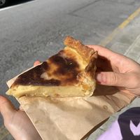 Tarta flan   at My Green Pastry in Porto