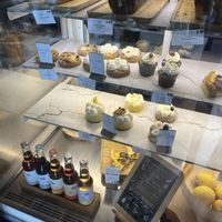 Treats counter  at My Green Pastry in Porto