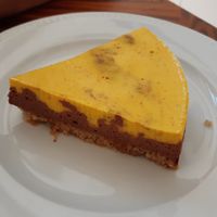 Orange and chocolate 'semi-frio' at My Green Pastry in Porto