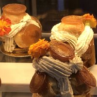 Saint honoré at My Green Pastry in Porto