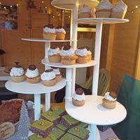 Cupcakes at Contribution in Louvain-la-neuve