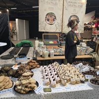 At Veganworld, Kerstbeurs, Hasselt at Contribution in Louvain-la-neuve