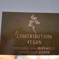 Business card at Contribution in Louvain-la-neuve