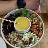 tasty tempeh bowl  at Zina's Eatery in Vienna