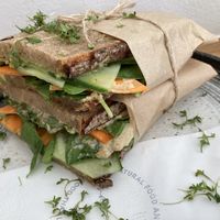 Veggie sandwich  at Zina's Eatery in Vienna