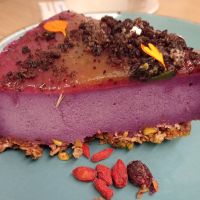 Tarta de queso at Lilo Cafe in Barcelona