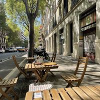 Terrace  at Lilo Cafe in Barcelona