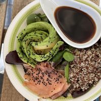 Salmon Salad  at Lilo Cafe in Barcelona