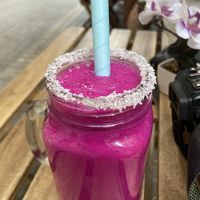 Pitaya smoothie 🥤  at Lilo Cafe in Barcelona