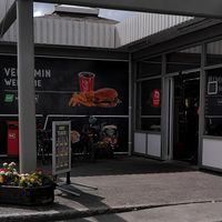 Entrance at N1 in Egilsstadjir