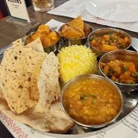 Vegan Thali at Mantra in Arnhem
