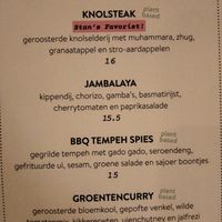 Dinner options at STAN & CO in Arnhem