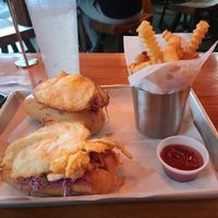 Vegan Buddah's Steak (Tofu) Banh Mi with fried egg added at Saiwok in Rogers
