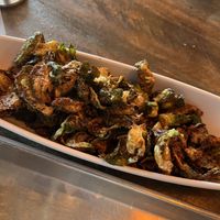 Brussel sprouts **order VEGAN**  at Saiwok in Rogers