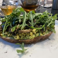 Mushroom scramble  at MYLK in Doha