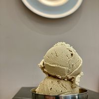 Hazelnut ice cream  at MYLK in Doha