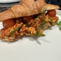 Shakshuka croissant   at MYLK in Doha
