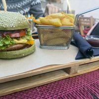 Burger Slowly Pallet  at Burger Time in Ljubljana
