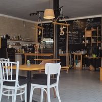 Nice kafe at Cafe Prostoru_ in Decin