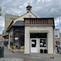 Nice outside  at Cafe Prostoru_ in Decin