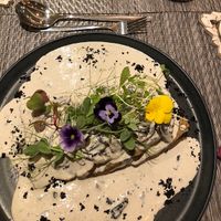 Vegan seitan Steak with couscous & mushroom sauce   at Gavino Restaurante Bar in Funchal