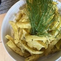 Side of chips  at Gavino Restaurante Bar in Funchal