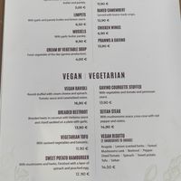 Menu at Gavino Restaurante Bar in Funchal