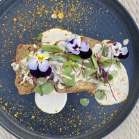 Saitan with mushroom sauce  at Gavino Restaurante Bar in Funchal