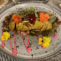 Tofu with sautéed vegetables and balsamic  at Gavino Restaurante Bar in Funchal