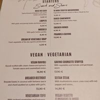 Menu at Gavino Restaurante Bar in Funchal