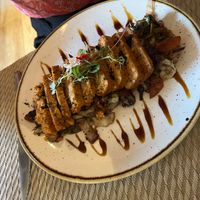 Tofu with grilled veggies  at Gavino Restaurante Bar in Funchal