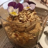 Apple Crumble at Gavino Restaurante Bar in Funchal