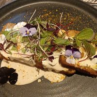 Seitan Steaks mit Pilzrahm-Kräutersauce at Gavino Restaurante Bar in Funchal