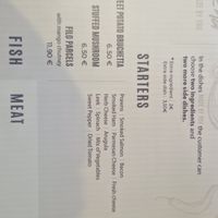 Menu at Gavino Restaurante Bar in Funchal