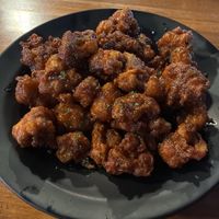Cauliflower wings   at Bleus Burger in Gulf Shores