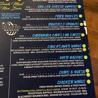 Menu   at Bleus Burger in Gulf Shores