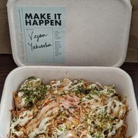 Vegan yakisoba at The Breakfast Club in East Singapore