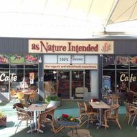 Our setup at As Nature Intended Cafe in Fyshwick