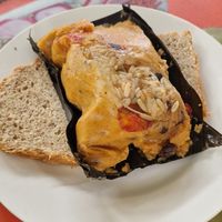 Natacamales veggie at Ananda in Managua