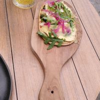 Naanpizza at Cafe Goos in Hoorn