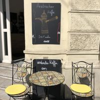 Entrance   at Moses Cafe in Graz