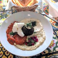 Platter for one at Moses Cafe in Graz