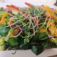 Mexican chickpea salad at Backyard Cafe - Street 240 in Phnom Penh