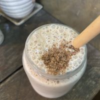 Protein smoothie  at Backyard Cafe - Street 240 in Phnom Penh