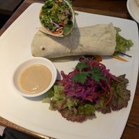 Black Bean Wrap at Backyard Cafe - Street 240 in Phnom Penh