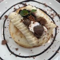 Vegan pancakes   at Backyard Cafe - Street 240 in Phnom Penh