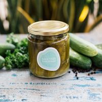 Fermented pickles  at Backyard Cafe - Street 240 in Phnom Penh